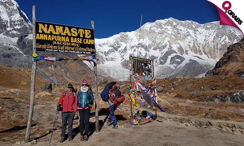 13 Days Annapurna Base Camp Trek through Nepal INCLUDING Sightseeing, Meals and more!